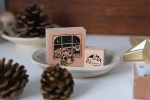 Cozy Home Rubber Stamp Set B