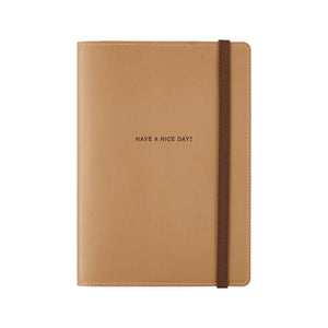 Hobonichi Techo 2024 Cousin A5 - Have a Nice Day!: Almond (cover only)