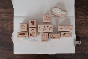 bighands Someday Rubber Stamp Series (10 designs)