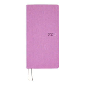 Hobonichi Techo 2024 Weeks - Colors: Lavender (Wallet Size)