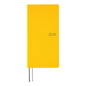 Hobonichi Techo 2024 Weeks - Colors: Poppin' Yellow (Wallet Size)
