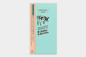 Traveler's Notebook B-Sides & Rarities: Message Card - Smidapaper Ikigai Shop