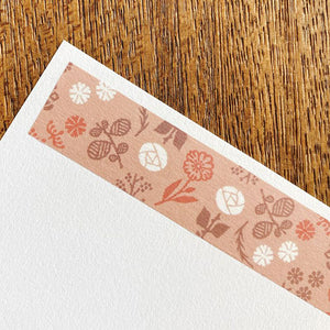 Mizushima Garden Washi Tape: Flower - Smidapaper Ikigai Shop