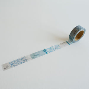 Yohaku Original Washi Tape- (YC-007) Winter Gifts: Nunoawase - Smidapaper Ikigai Shop