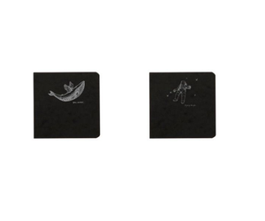 Clairefontaine Flying Spirit Sketchbook Black Cover 10.5cmx10.5cm - Smidapaper Ikigai Shop