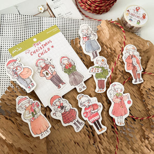 The Christmas Child sticker pack