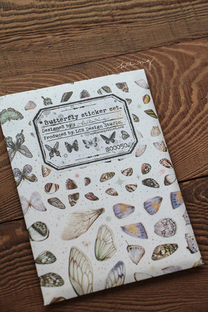 Butterfly Sticker Set - Smidapaper Ikigai Shop