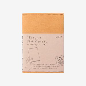 MD Paper Cover - 10th Anniversary - A6 Light Brown - Smidapaper Ikigai Shop