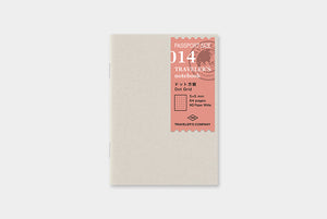 Traveler's Notebook Refill - Passport Size - 014 Dot Grid - Smidapaper Ikigai Shop
