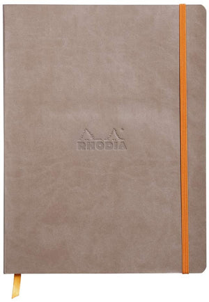 Rhodia - Rhodiarama Soft Cover Dot Grid - Taupe - Smidapaper Ikigai Shop