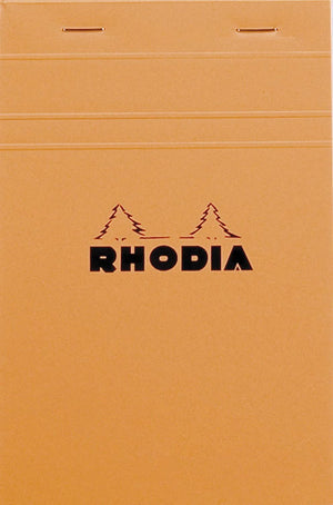 Rhodia - No. 14 Staplebound Graph Pad - Orange - Smidapaper Ikigai Shop
