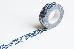 Classiky Forest Of The Squirrel Blue Washi Tape (15mm x 15m) - Smidapaper Ikigai Shop