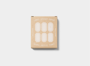 Label Sticky Paper: Type B - Smidapaper Ikigai Shop