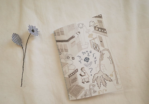 Misshoegg The Little Flower Paper Book (Zine) - Smidapaper Ikigai Shop