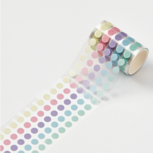 Mizutama Dot Washi Sticker Roll: Pop 'n Candy