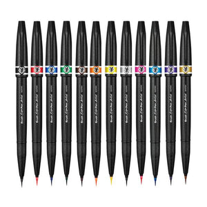 Pentel - Fude Touch Brush Sign Pen Artist - Smidapaper Ikigai Shop