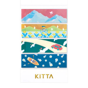 KITTA Clear Seal Washi Tape -KITT010 Fuukei