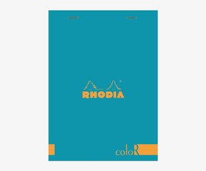 Rhodia - No 16 Top Staplebound Premium Lined Notepad Sapphire Blue - Smidapaper Ikigai Shop