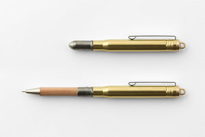 Traveler's Company TN Brass Ballpoint Pen - Smidapaper Ikigai Shop