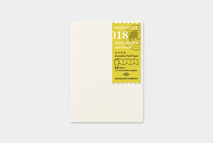 Traveler's Notebook Refill - Passport Size - 018 Accordion Fold Paper