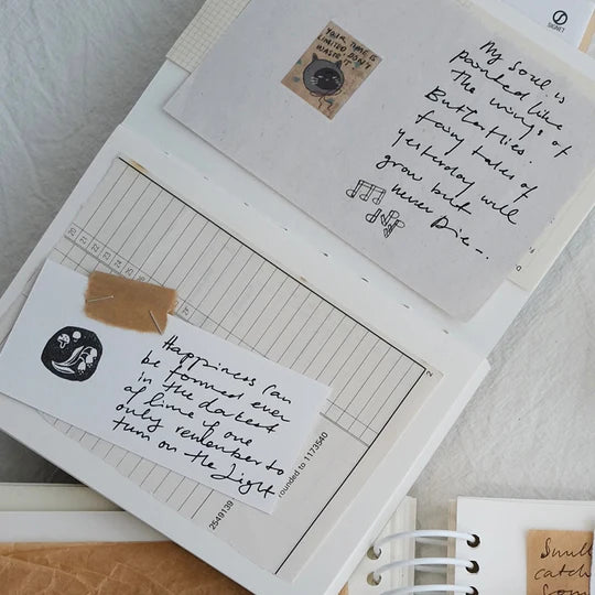 Kurukynki Nonchalant: Mini Rubber Stamp (4 designs)