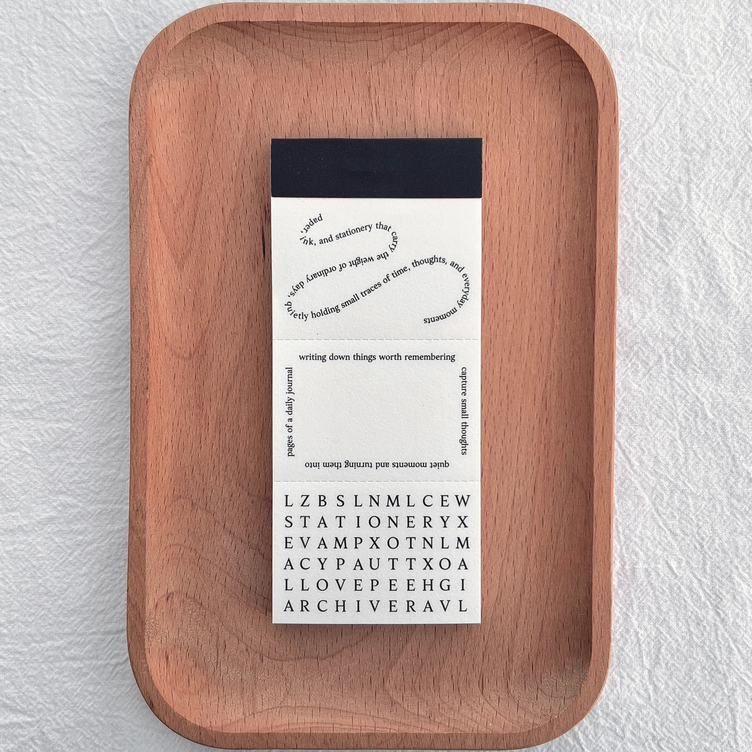 Liberty Stationery Archive Memo Pad