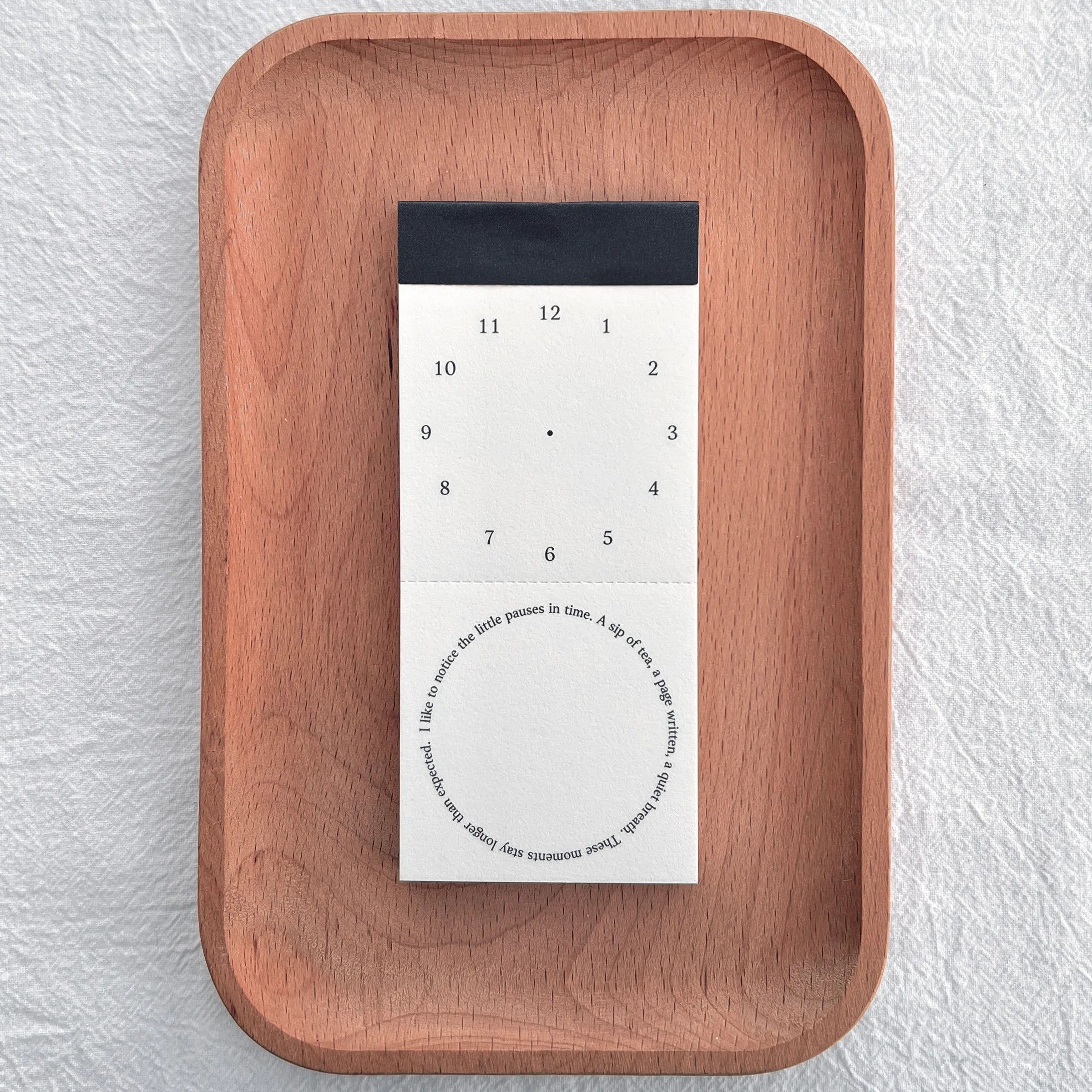 Liberty Time Log Memo Pad