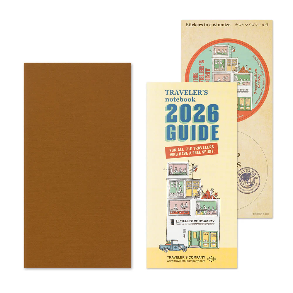 Traveler's Notebook 2026 Refill Weekly Vertical - Regular Size (Second Half) (Copy)