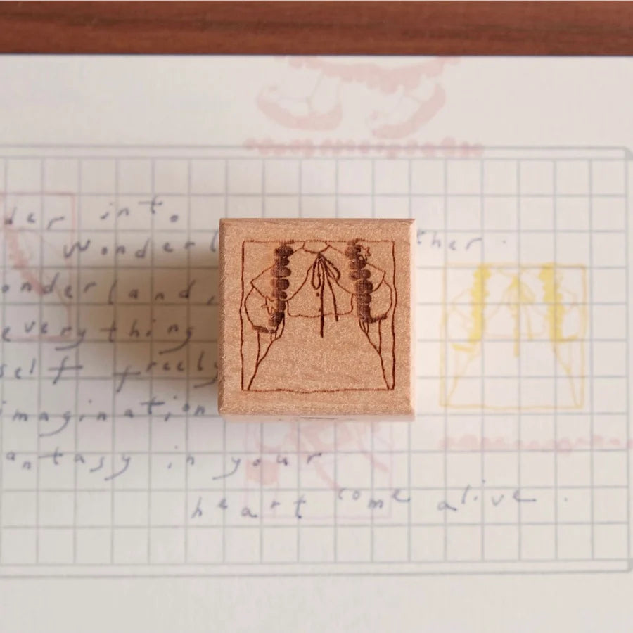 bighands Wanderlust in Dressing Rubber Stamps (6 designs)