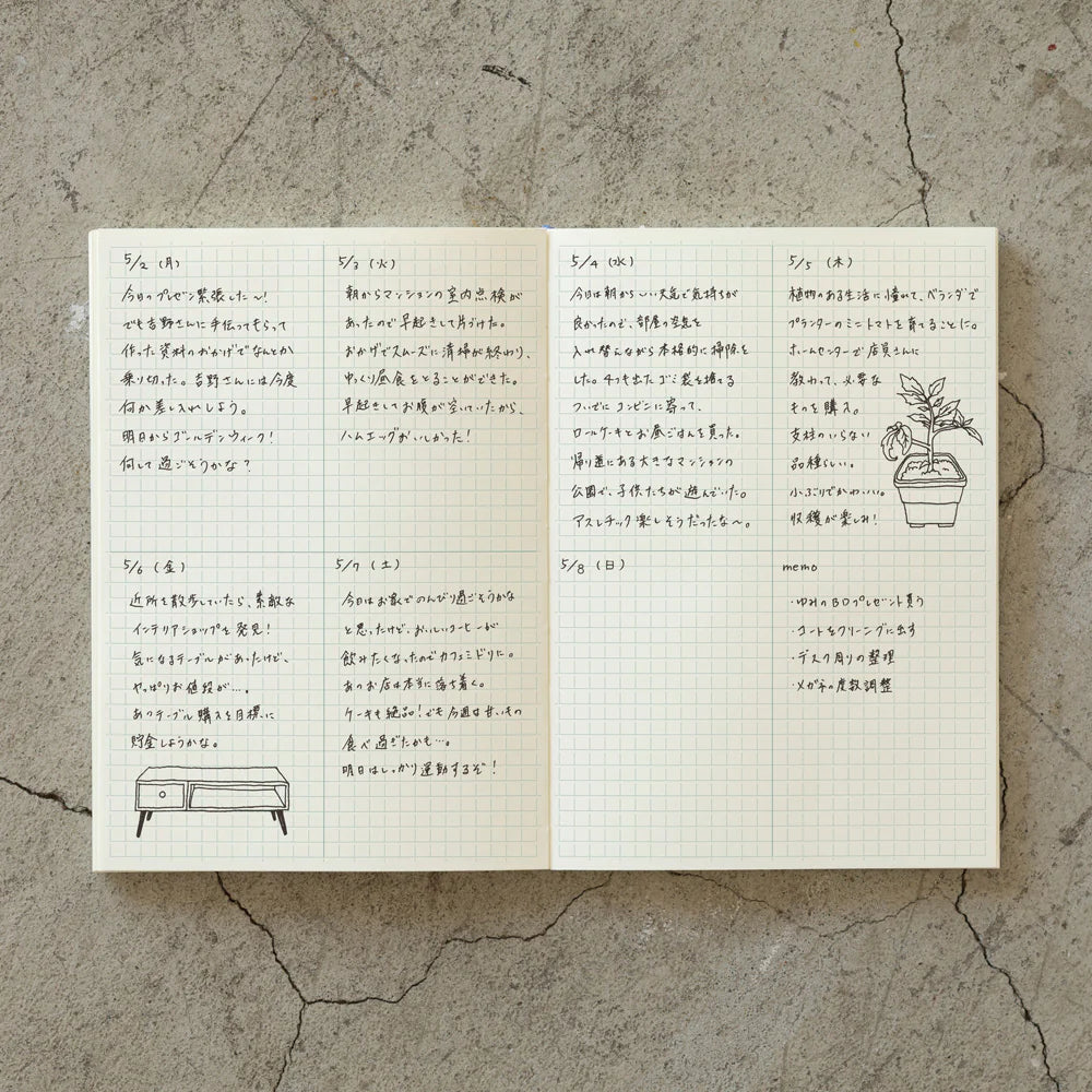 MD Notebook A5 | Grid Block