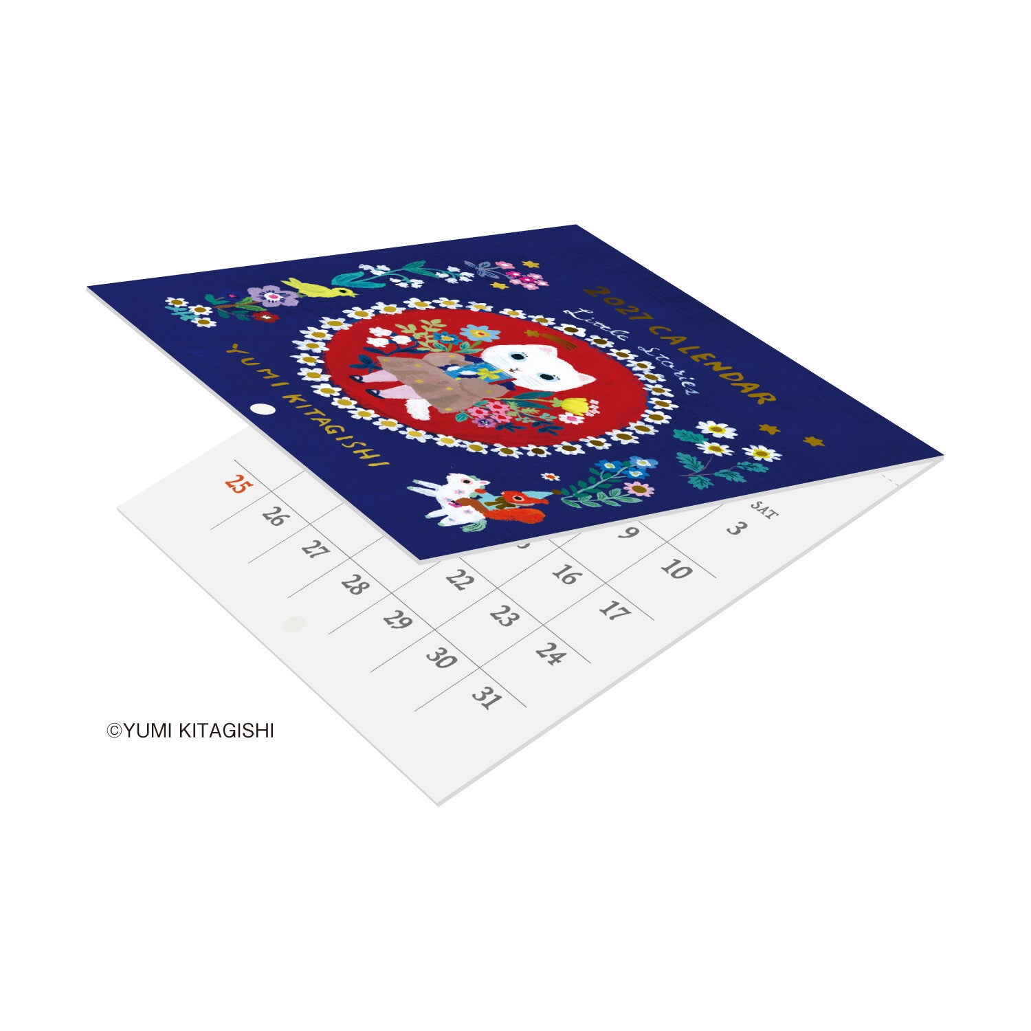 Yumi Kitagishi 2027 Calendar