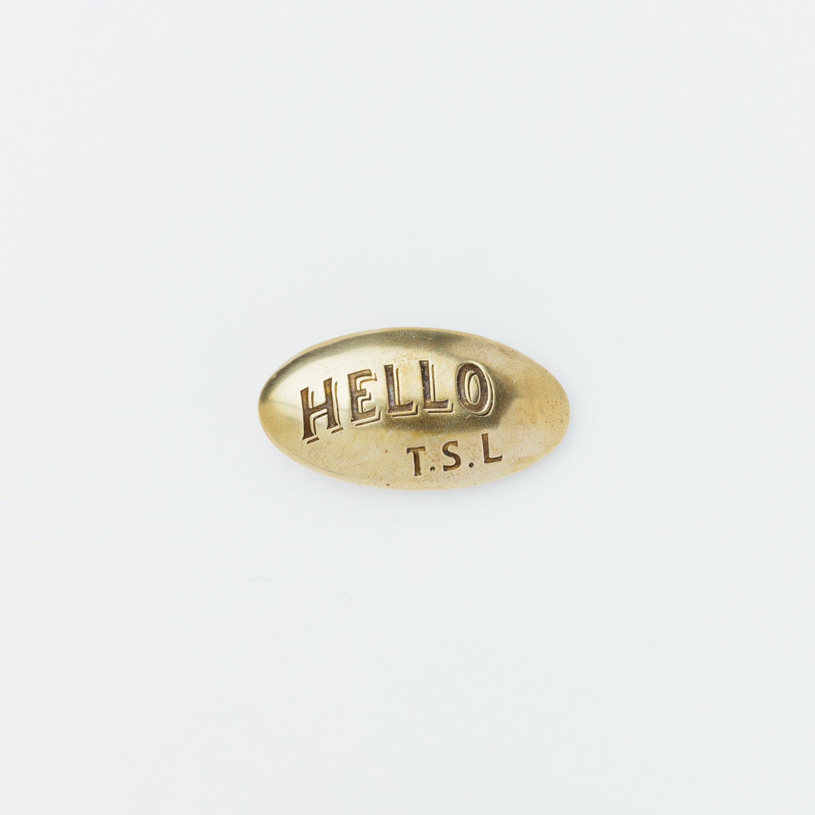 The Superior Labor Oval Concho C Pin