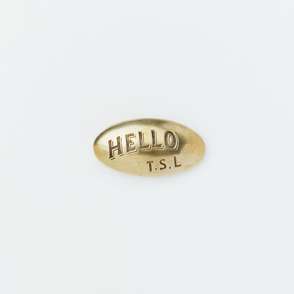 The Superior Labor Oval Concho C Pin