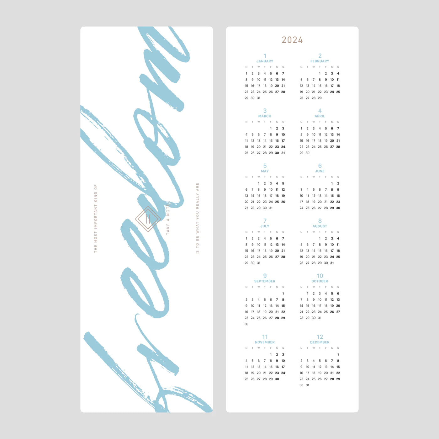 Take a Note 2024 Planner A5-English