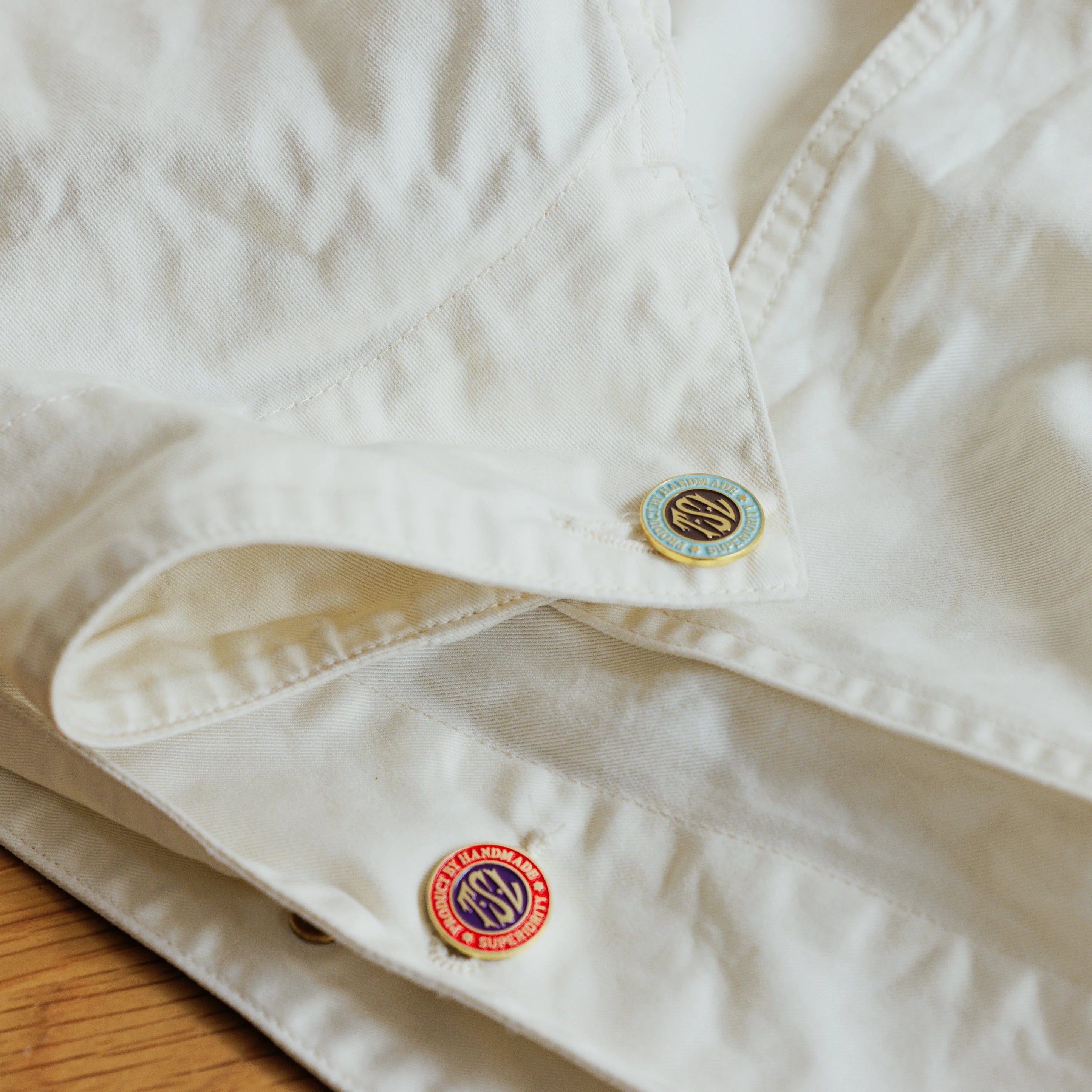 The Superior Labor Logo Pin (2 Colours)