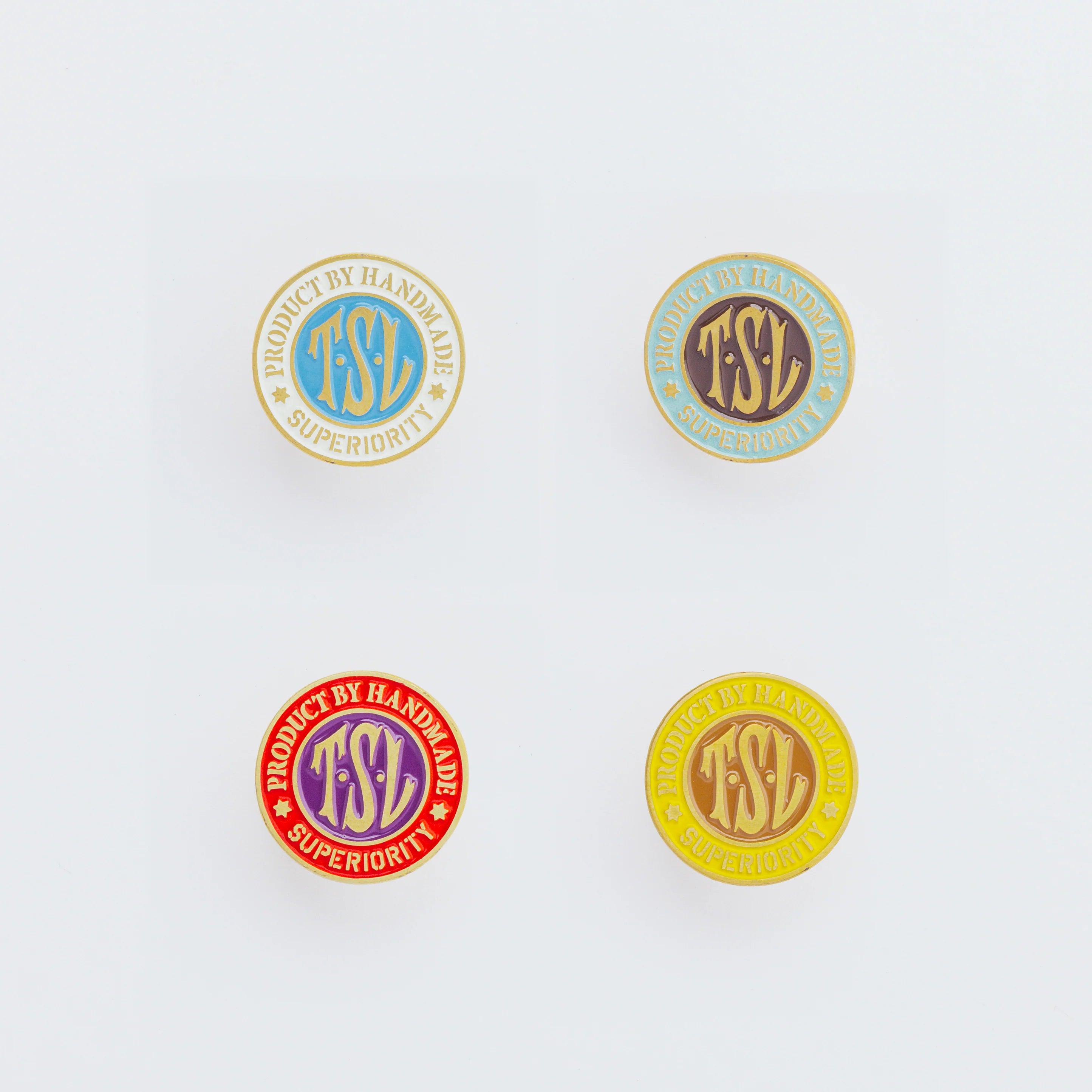 The Superior Labor Logo Pin (2 Colours)