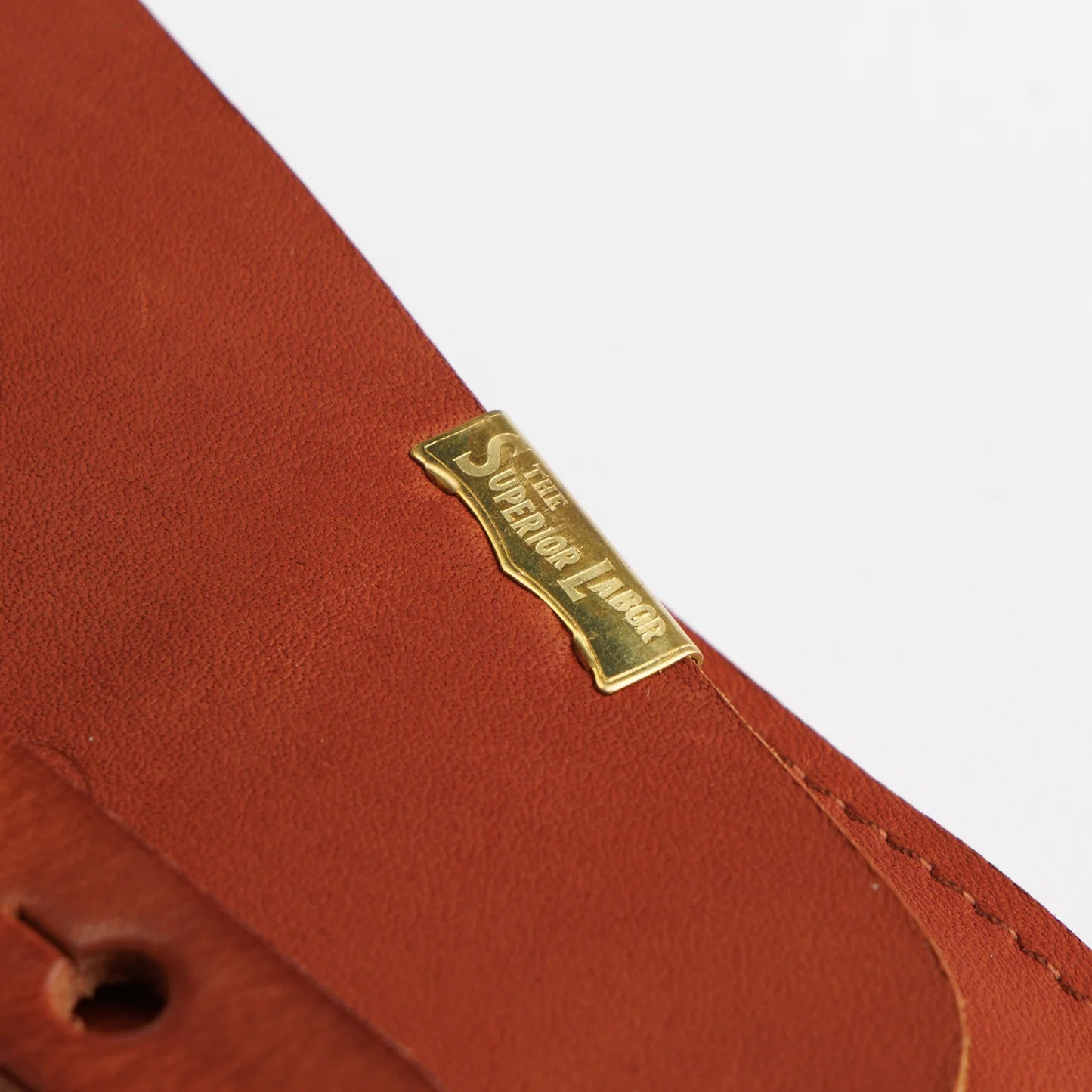 The Superior Labor: Glove Leather-Leather Tool Holder (Cognac Brown)