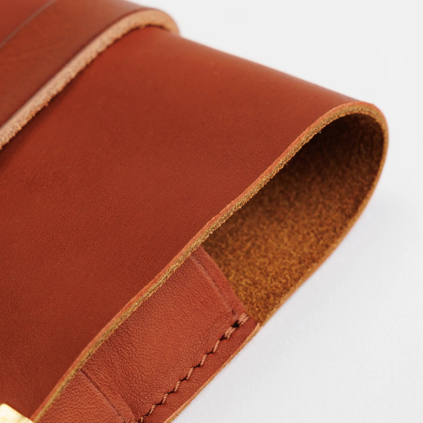 The Superior Labor: Glove Leather-Leather Tool Holder (Cognac Brown)