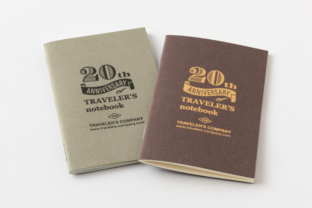 {PREORDER] Traveler's Notebook 20th Anniversary Card Size Set
