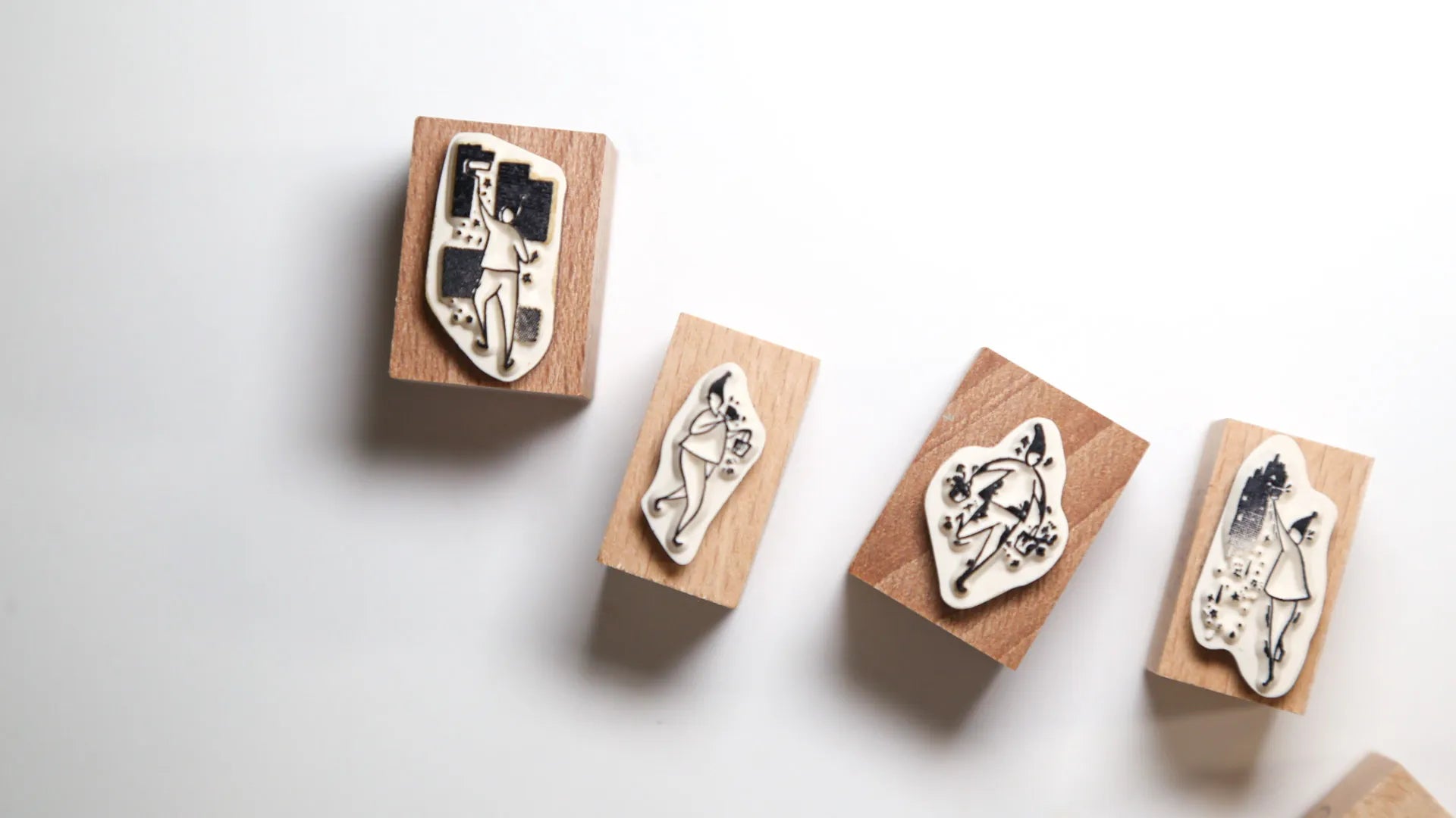 Modaizhi 7th Anniversary Rubber Stamp Set (set of 6)