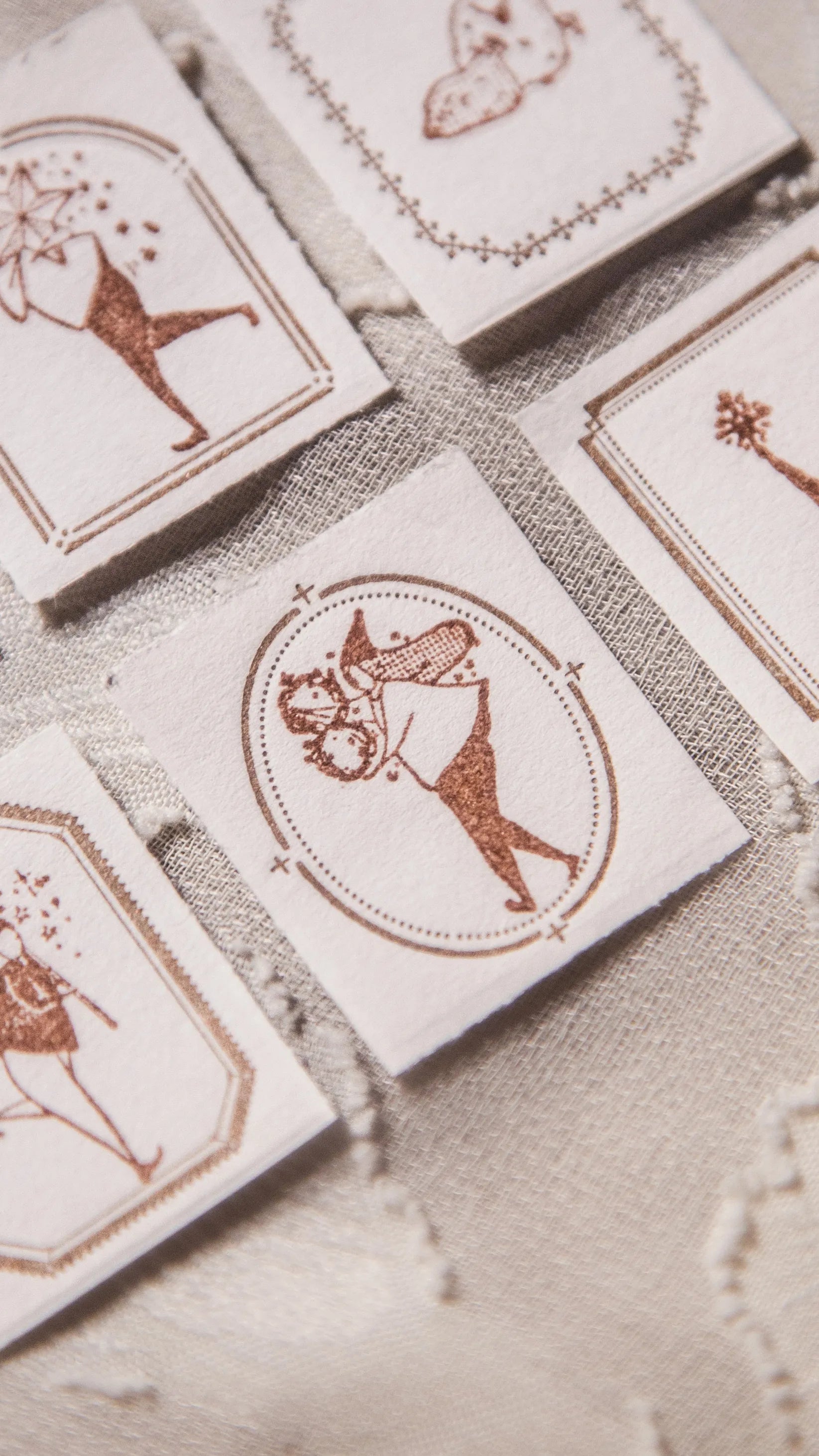 Modaizhi 8th Anniversary Rubber Stamp Set