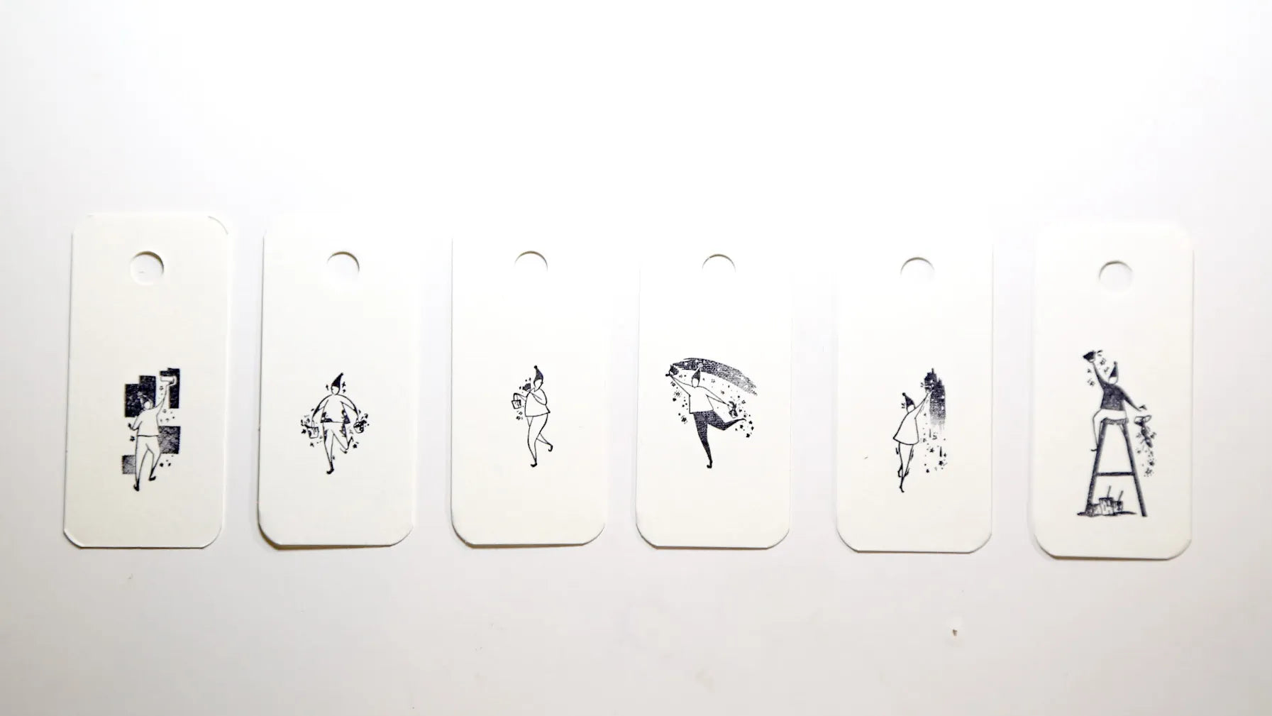 Modaizhi 7th Anniversary Rubber Stamp Set (set of 6)
