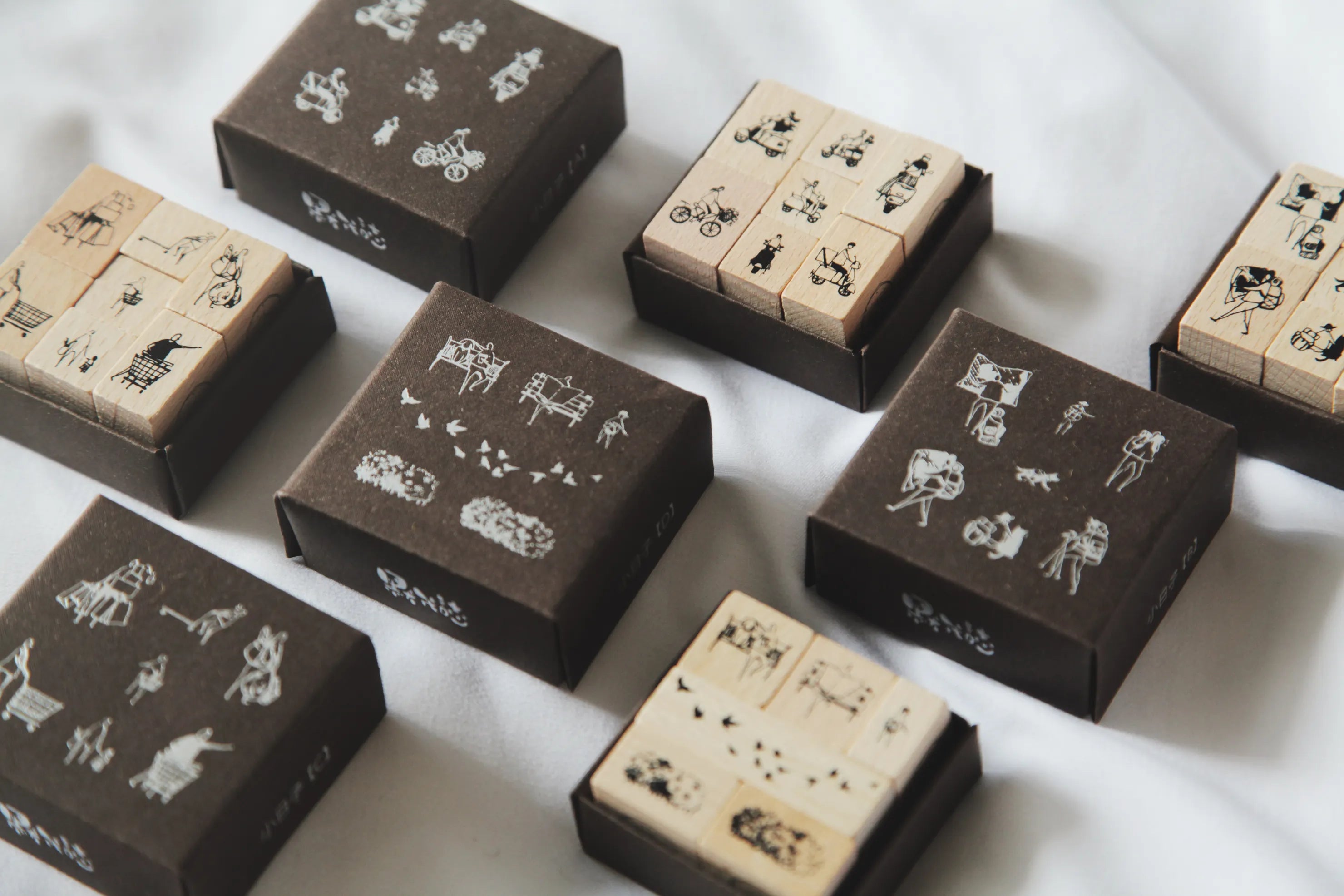 Modaizhi One Day II Rubber Stamp Set (4 sets)