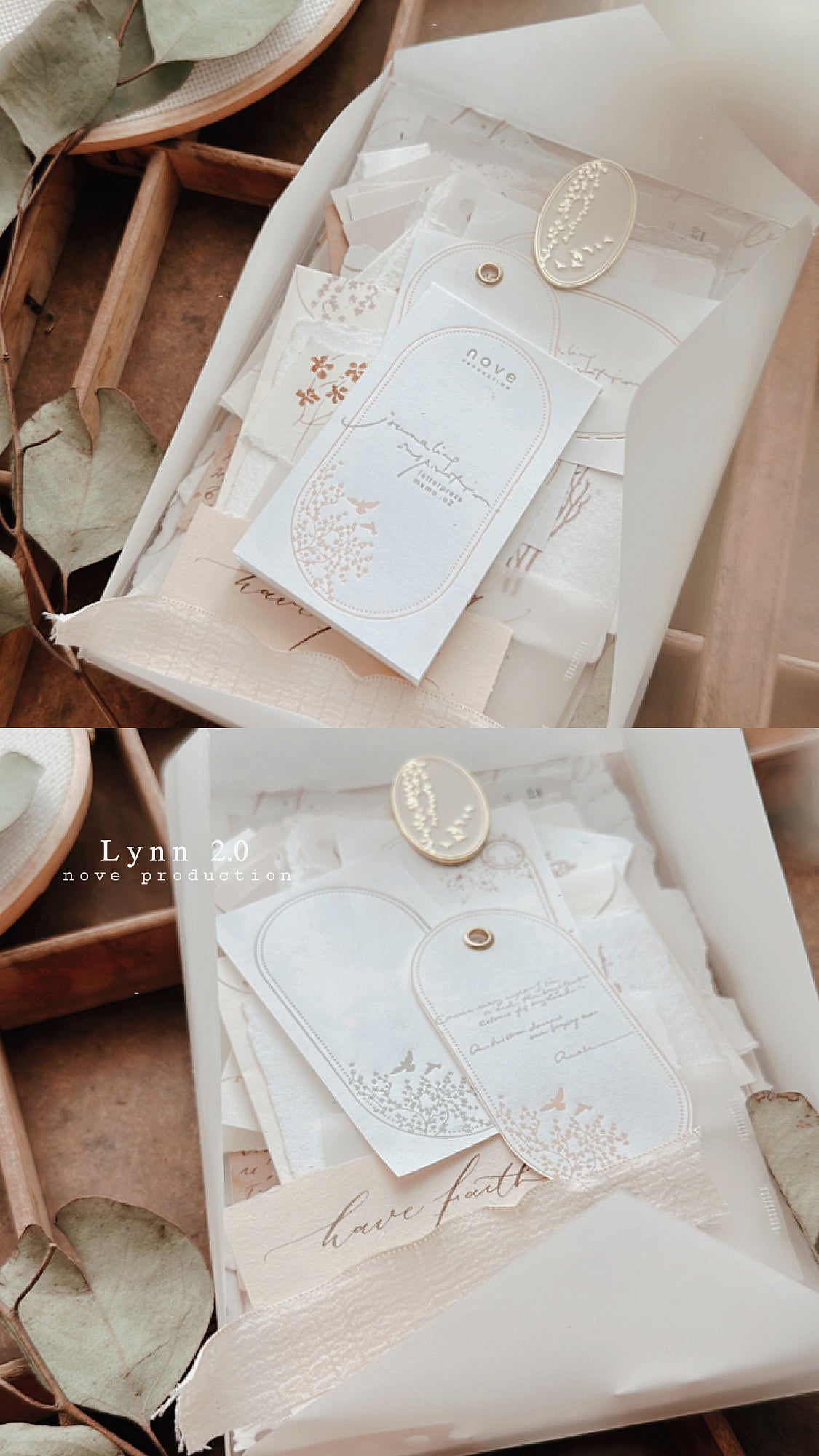 Nove Lynn 2.0 Letterpress Memo (2 types)