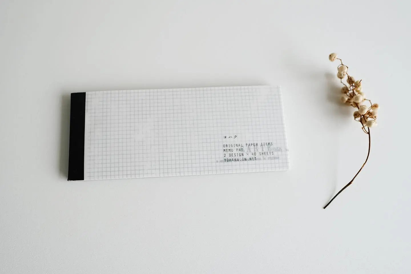 Yohaku Letterpress Memopad- (M-110) Music