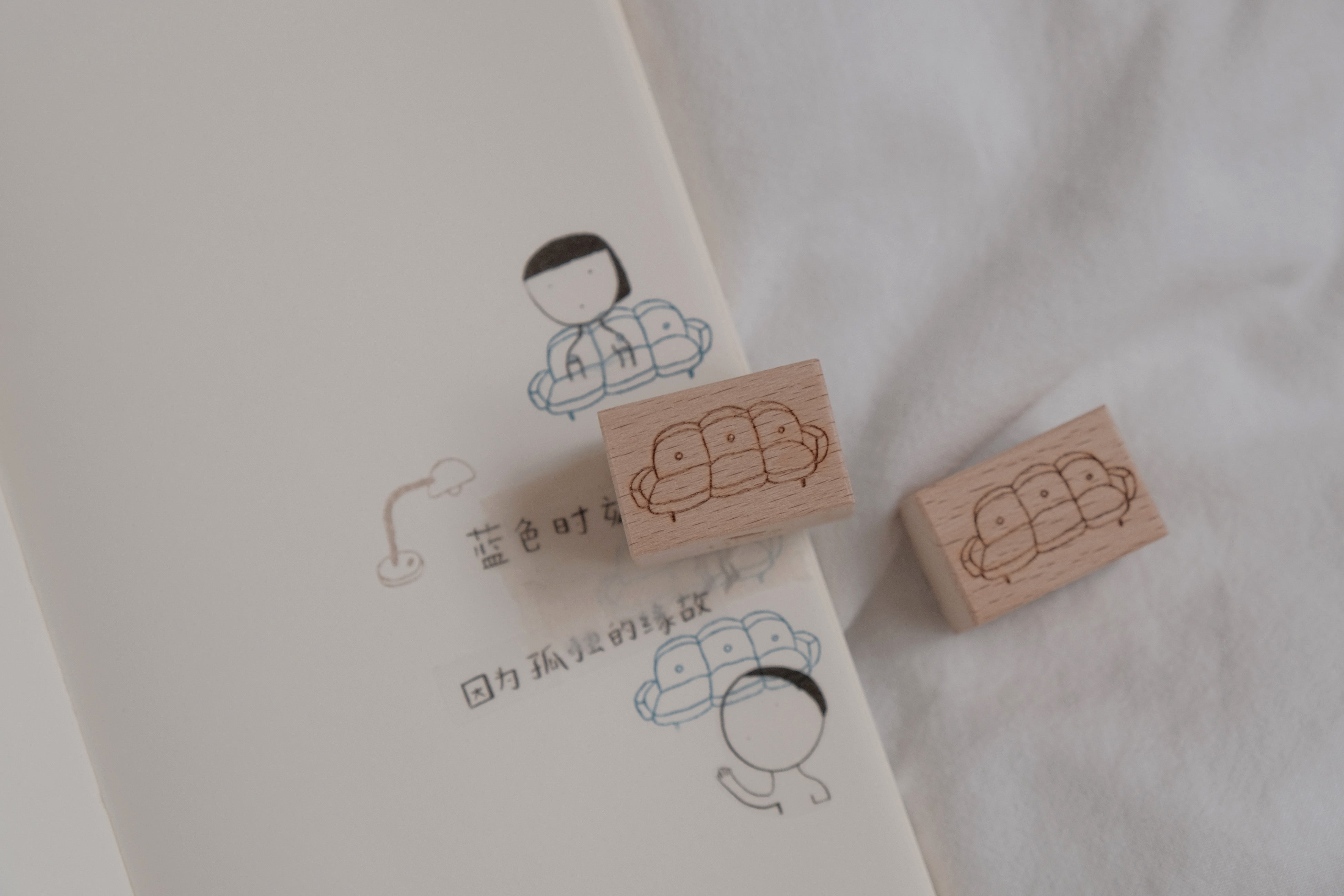 bighands Little Things in Life Rubber Stamp Series (10 designs)