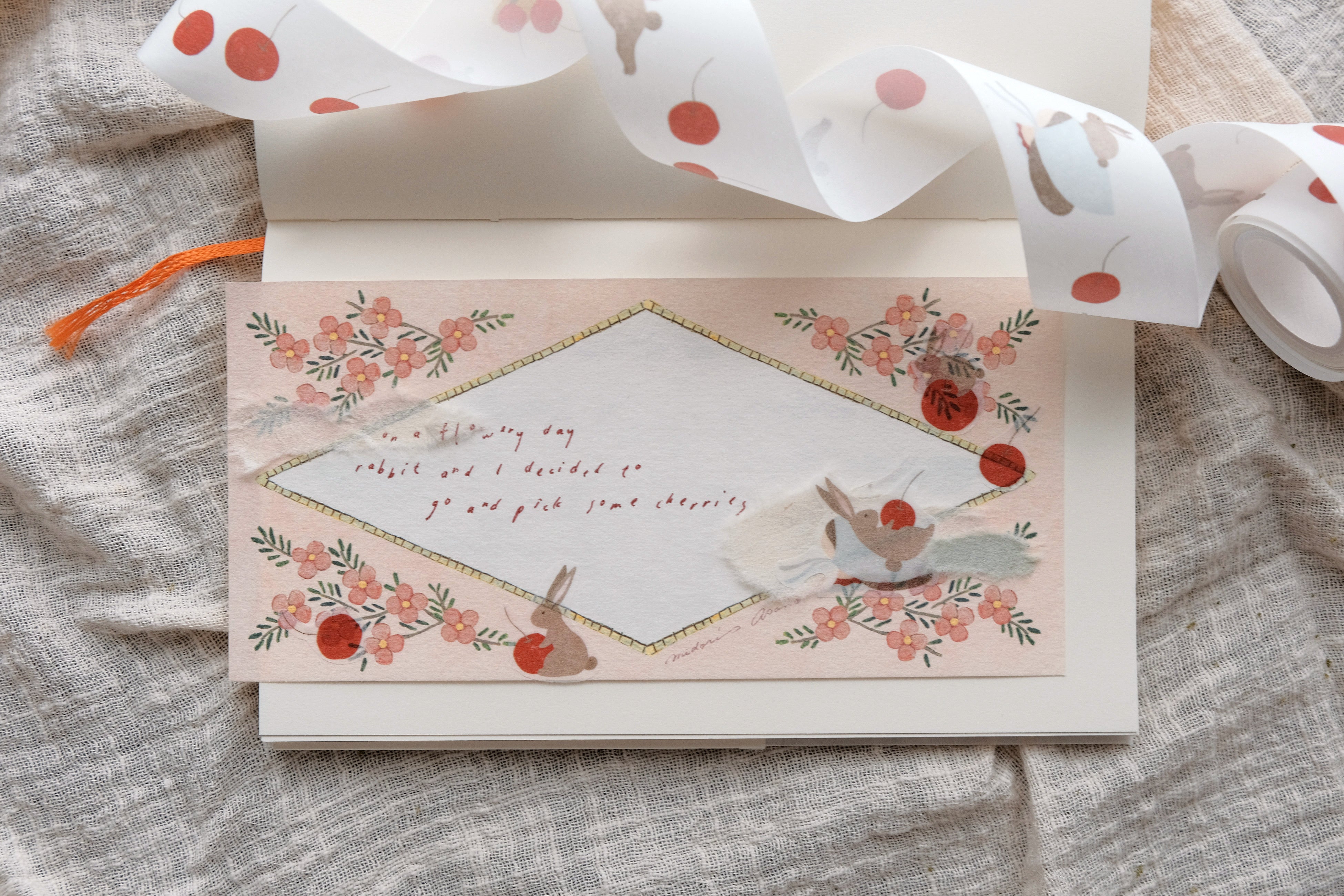 bighands Washi Tape- Rabbit & I (2 designs)