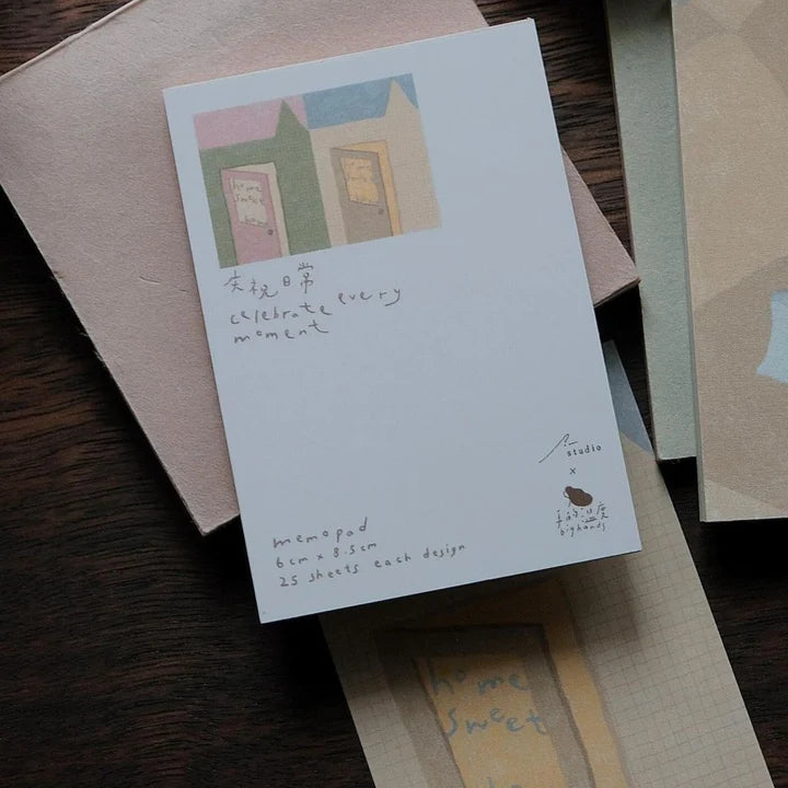 bighands Moments at Home Memo Pads