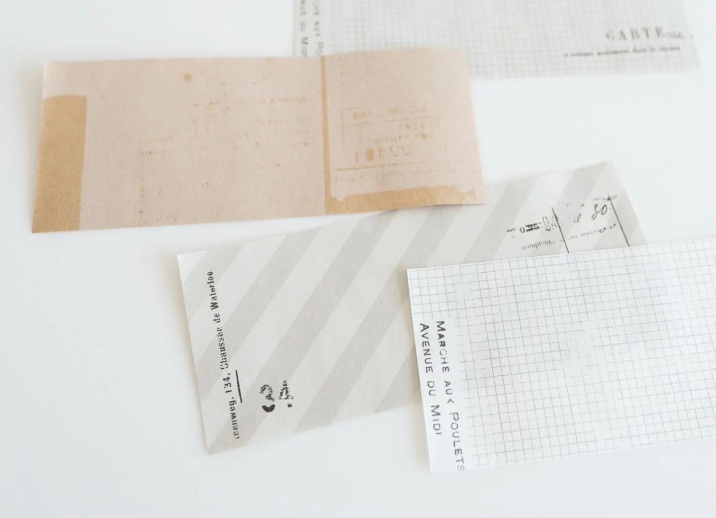Yohaku Letterpress Memopad- (M-110) Music