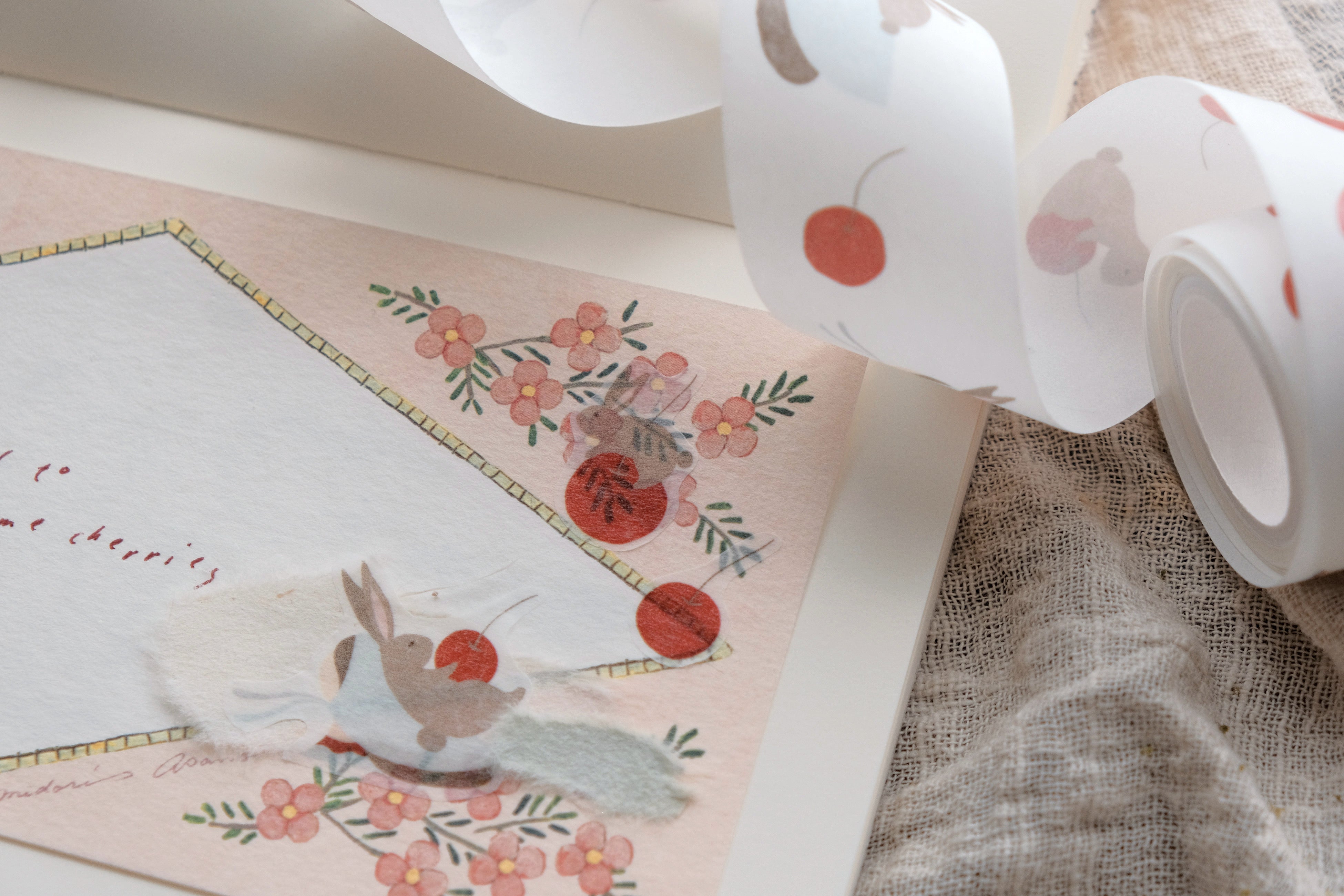 bighands Washi Tape- Rabbit & I (2 designs)